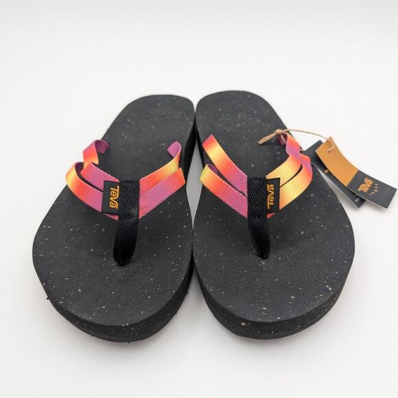 Teva Reflip Strappy Gradiate Dames Aura Rose Violet Women's Size US9 EU40 - Picture 2 of 11